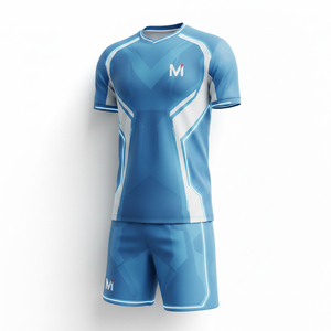 Tenue de football sublimée durable, anti-bactérienne, maillot de foot personnalisé, impression par sublimation, équipement de football pour hommes - Product Image 4