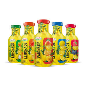 Boisson au jus de citron et d'algues marines avec jus de pêche 355 ml en bouteille de verre, boissons gazeuses Nawon, fabricant OEM/ODM, export, meilleur prix, Vietnam - Product Image 5