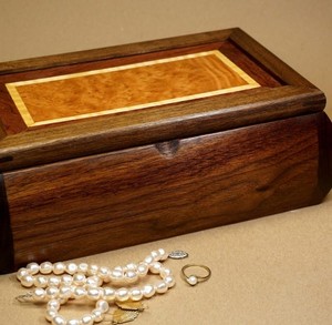 Premium Wooden Jewelry Organizer <b>Storage</b> <b>Box</b> with Sliding <b>Drawers</b> Multi Compartment Ring Holder Necklace Organizer Bracelet <b>Box</b> - Product Image 1