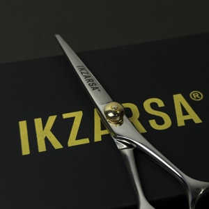 Latest Edition Professional Salon High-quality Durable Sharp Blade Safety Customizable Japanese Stainless Steel Barber <b>Scissors</b> - Product Image 3