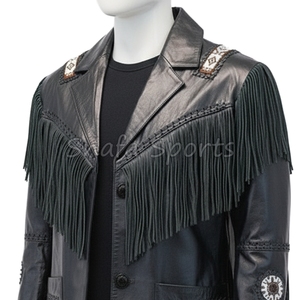 Cheap Custom <b>Suede</b> Leather <b>Jacket</b> For Woman Casual Genuine Cowgirl Leather wear Western <b>Jacket</b> For Sale - Product Image 4