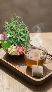 Té herbario premium My Nuong Beauty que apoya la salud uterina con hoja de Rubus Alceaefolius y flor de Hibiscus sagittifolius - Product Image 2