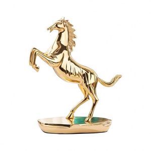 New Chinese Style <b>Light</b> Luxury Business Metal Horse Success Ornaments High-end Gift Copper Art Crafts Paper Box Packaging - Product Image 5