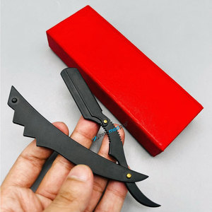 มีดโกนหนวดสแตนเลสแบบตรง ดีไซน์ใหม่ พร้อมกล่องบรรจุภัณฑ์รักษ์โลก สำหรับโกนขนตามร่างกาย รับออกแบบโลโก้ตามสั่งอย่างมืออาชีพ - Product Image 3