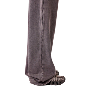 Nouveau design OEM personnalisé Survêtement femme délavé à l'acide marron mauve, sweat à capuche court style corset, qualité supérieure, fabricant grossiste - Product Image 5