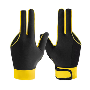 Gants de snooker à trois doigts Geo Brothers de haute qualité en polyester/lycra, antidérapants, protection UV pour hommes et femmes, ventes estivales - Product Image 5