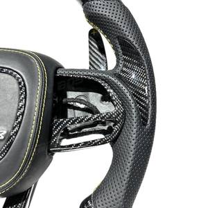 Volante de Fibra de Carbono LED de la Mejor Calidad para <span class=keywords><strong>Dodge</strong></span> <span class=keywords><strong>Challenger</strong></span> Charger SRT HELLCAT 2015+ - Product Image 4