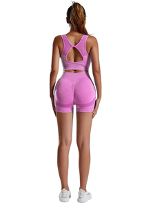 Conjunto Deportivo de Alto Rendimiento para Mujer, Leggings de Cintura Alta, Sujetador Deportivo con Soporte, Ropa Flexible para Entrenamiento, PowerActive - Product Image 4