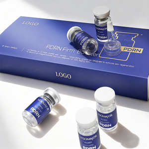Kit de sérum pour le visage à marque privée, sérum éclaircissant SPA, ampoules de peptides dorés, kit booster cutané pour traitement <span class=keywords><strong>micro</strong></span>-mésothérapie - Product Image 1