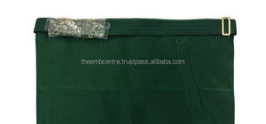 ผ้ากันเปื้อนสก็อตสำหรับพิธีกรรมคุณภาพระดับพรีเมียมผ้ากันเปื้อนลายสก็อตสำหรับงานฝีมือแบบผ่านมาคุณภาพระดับพรีเมียมสีเขียวและน้ำตาล - Product Image 5