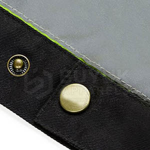 Veste de travail de sécurité haute visibilité, imperméable, réfléchissante, respirante, 100% polyester, pour la protection contre les incendies - Product Image 6