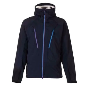 Men Softshell Jacket Hooded Fleece Backed Windproof Waterproof <b>Raincoat</b> Breathable Outdoor Climbing Coat Navy for Raining Season - Product Image 4