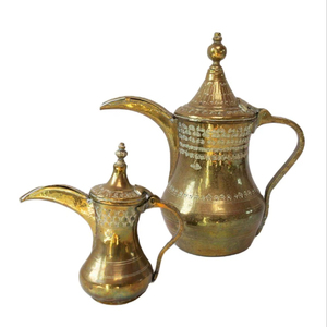 Stylish Engraved Brass Coffee And <b>Tea</b> <b>Pot</b> Elegant Traditional Coffee <b>Pot</b> For Home And Office - Product Image 1