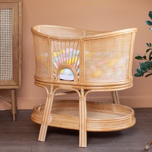 Cunas funcionales de ratán para bebés con cesta de almacenamiento, precio directo de fabricante, moisés para recién nacidos - Product Image 6
