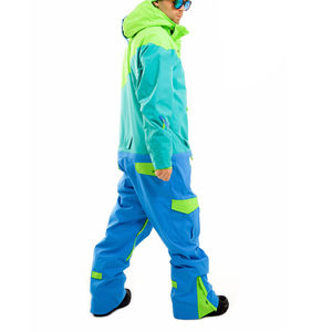 Traje de esquí para hombre de talla grande, a prueba de viento, impermeable, para snowboard, chaqueta y pantalón, ropa exterior ligera de primera calidad, venta al por mayor y personalizado. - Product Image 5