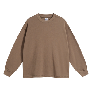 Custom Flatlock Stitch Long Sleeve Thermal T Shirt Premium <b>Stretch</b> OEM Apparel Manufacturer Private Label Wholesale Wear - Product Image 6