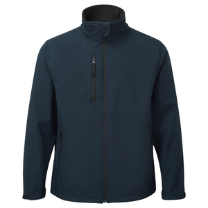 Veste softshell tendance pour homme avec logo personnalisé, nouveau style, tissu en toile enduite pour les activités de plein air - Product Image 1