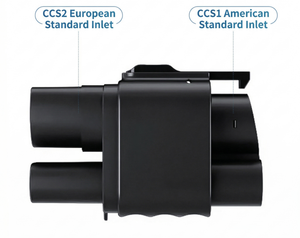 อะแดปเตอร์ชาร์จรถยนต์ไฟฟ้า CCS2 เป็น CCS1 ได้รับการรับรองมาตรฐาน CE ใหม่  ตัวแปลงชาร์จเร็วแบบ DC  IEC62196 สำหรับรถยนต์ไฟฟ้ารุ่นยุโรปและอเมริกา - Product Image 1