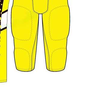 Uniforme de football américain personnalisé à manches courtes et options grandes tailles, numéros en twill, service OEM pour l'entraînement des équipes - Product Image 6