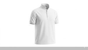 Chemises de golf personnalisées pour hommes, couleur unie, manches courtes, grande taille, tricotées, 100% coton 220g, col imprimé, décontractées, pour affaires - Product Image 4