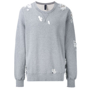 เสื้อสเวตเชิ้ตแบบสวมใส่สบายสำหรับทุกเพศ รุ่นใหม่ล่าสุด คุณภาพพรีเมียม เนื้อผ้านุ่ม ผลิตจากโพลีเอสเตอร์/คอตตอน  รับสกรีนโลโก้ คอกลม ทรงพูลโอเวอร์ สีพื้น สำหรับฤดูใบไม้ร่วง - Product Image 3