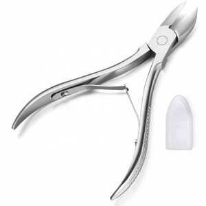 Coupe-ongles en acier inoxydable de haute qualité pour ongles incarnés épais, coupe-cuticules, outil de pédicure 10-12 cm, OEM personnalisé - Product Image 1