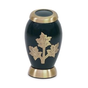 Decorative Premium Aluminum <b>Keepsake</b> Ash Urn Funeral <b>Memorial</b> Container Featuring Smooth Surface And Artistic Appeal - Product Image 3