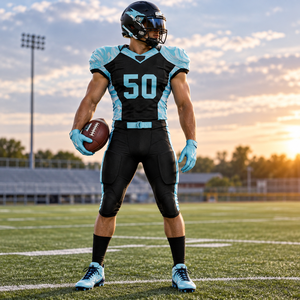 T-shirt graphique personnalisé sublimé pour hommes Street Sports, coupe ample en mesh, maillots de football américain, t-shirts pour hommes - Product Image 4