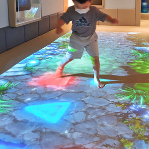 Pantalla LED Interactiva Digital para Piso, con Proyección por Sensor y Software Táctil, Personalizable, para Cafeterías Infantiles, con Temática de Castillo y Isla Espetacular - Product Image 2