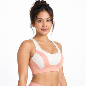 Premium Sports <b>Bra</b> Front <b>Racerback</b> Moisture Wicking Comfort High Support Flexible Construction Gym Fitness Training Sessions - Product Image 3