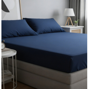 Indian Manufacturer of Standard Quality Modern Luxury Style 4 Pcs Polyester Bedsheet Set Available for Sale in Bulk Quantity - Product Image 1
