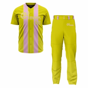 Fabricant d'uniformes de baseball OEM avec service d'impression par sublimation complète - Product Image 1