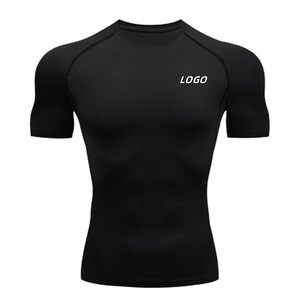 เสื้อยืดแขนสั้นคอกลมสีขาวสำหรับผู้ชาย ผ้าแห้งเร็ว ทรงปกติ สปอร์ต ผ้าถัก 100% คอตตอน สีพื้น 150 กรัม แบบเรียบ - Product Image 6