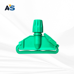 A&S Industrial Aluminum Pole <b>Floor</b> <b>Mop</b> Synthetic Cloth Head Adjustable Grip Clip Sliding Wringing Method 20,000+ Durable Uses - Product Image 4