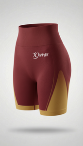 กางเกงขาสั้นออกกำลังกายผู้หญิง ทรงบิกเกอร์ โยคะ ไร้ตะเข็บ ระบายอากาศดี สตรีทแวร์ ฟิตเนส ยกกระชับสะโพก สำหรับออกกำลังกายในยิม - Product Image 2