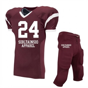 American <b>Football</b> Sports Uniform for College Teams Breathable American <b>Football</b> Match Uniform Customized American <b>Football</b> <b>Set</b> - Product Image 4