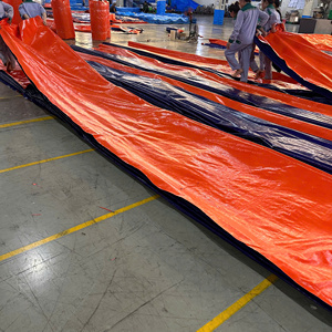 Lona de Polietileno Resistente para Exteriores, Color Azul/Naranja, Alta Durabilidad, Gran Capacidad, Opciones de Tamaño y Color Personalizadas - Product Image 1