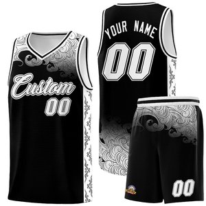 Uniformes de basketball personnalisés par sublimation – Maillots et shorts anti-bactériens à séchage rapide avec protection UPF 50+ et teinture intégrale - Product Image 2