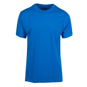 T-shirt pour homme en coton et polyester, couleur unie, coupe ample, col rond, respirant, écologique, streetwear de haute qualité - Product Image 4