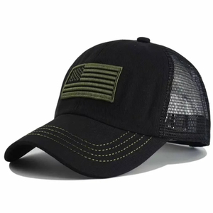 Gorra de Béisbol Clásica de Alta Calidad 100% Algodón, Gorra de Seguridad para Hombre, Gorra de Béisbol con Logotipo Bordado - Product Image 1