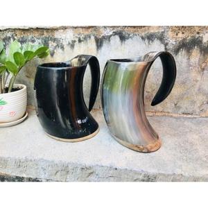 Mug et chopes à bière en corne de Viking de qualité supérieure, designs durables, faits à la main, en corne d'animal naturelle, pour le camping - Product Image 6