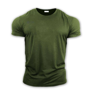 T-shirt pour homme en coton lourd, noir, adultes, 100% coton, respirant, séchage rapide, manches courtes, coupe classique, décontracté - Product Image 5