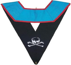Collar Masónico Memphis Misraim, Bordado a Mano, de Alta Calidad, para Maestro Venerable de Memphis Misraim - Product Image 3