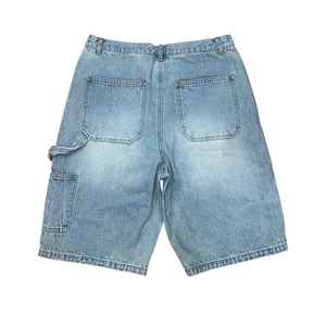 Shorts en jean vintage coupe ample taille mi-haute, design original américain personnalisé, été OEM/ODM - Product Image 4