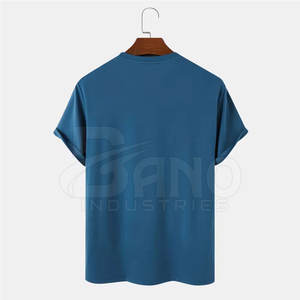 Camiseta de Hombre con Logotipo y Color Personalizados, 100% Algodón, Alta Calidad, Transpirable, Servicio OEM, Hecho en Pakistán - Product Image 2