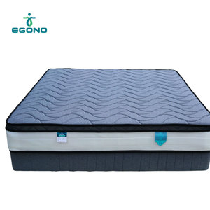 Colchón Híbrido de Látex y Resortes Ensacados EGONO C de Lujo, Directo de Fábrica, para Uso en Hoteles y Hogares - Product Image 1