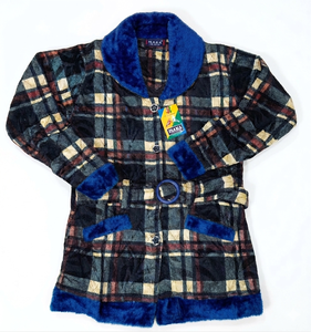 Cárdigan de Mujer, Suéter a Cuadros, Tejido Grueso, Abrigo de Punto Trenzado, Tela Suave, Cómodo, Informal, Acogedor - Product Image 3