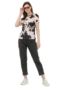Camiseta para Mujer, Transpirable, Ropa de Verano, Corte Ajustado, Básica, 2025, Algodón, Cuello Redondo, Informal - Product Image 5