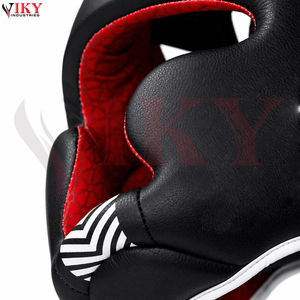 Équipement de protection pour arts martiaux personnalisé, multicolore, noir, blanc, rouge, design ergonomique, protège-tête pour adulte - Product Image 5