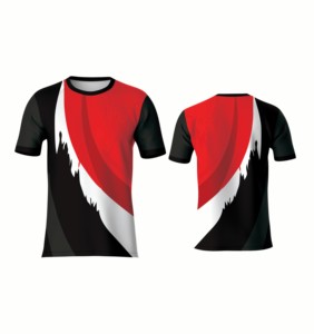 Camiseta Deportiva Unisex de Alto Rendimiento con Logotipo Personalizado en la Parte Delantera, Sublimación, 100% Poliéster, 180g, Venta al Por Mayor - Product Image 3